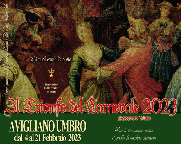 Titolo: Il Trionfo del Carnevale – Seicento Vicis 2023 